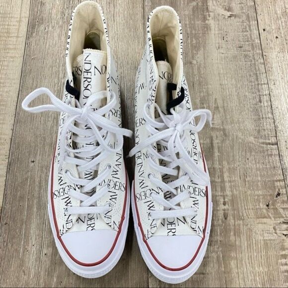 Converse X JW Anderson Logo High-Top Sneakers - Picture 4 of 4